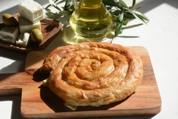 Feta Cheese Swirled Pies